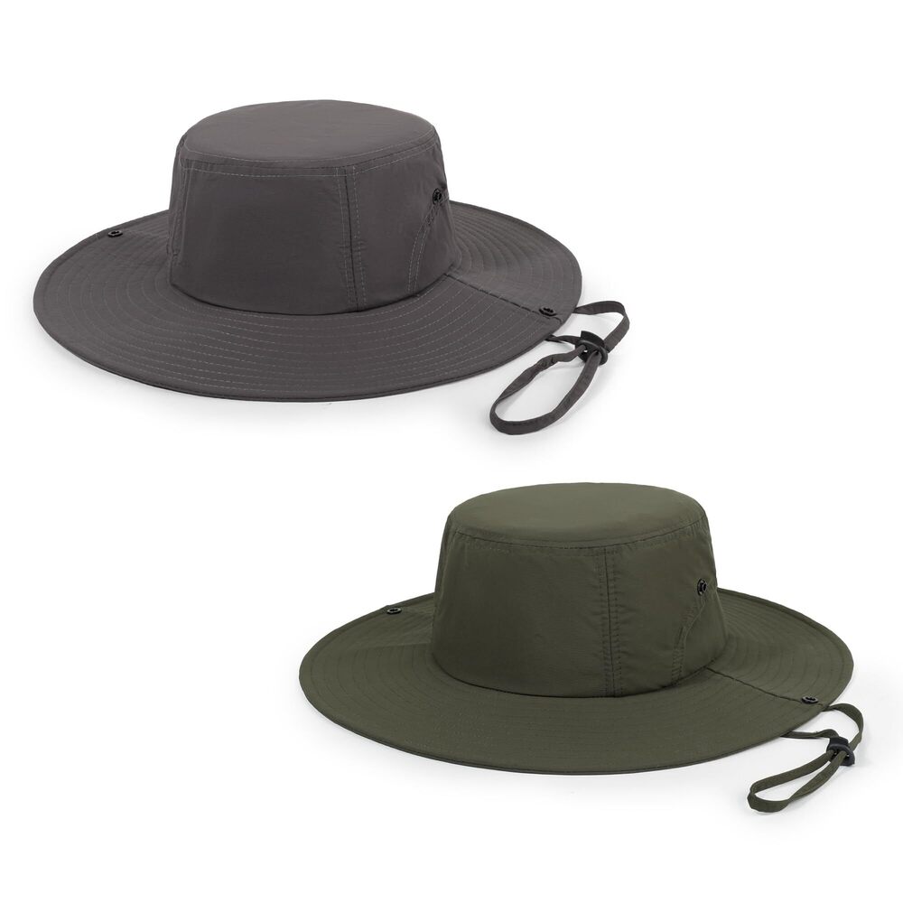 7748 Wide Brim Sun Hats Waterproof Bucket Hat UV Protection Fishing Hat